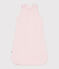 Saco de dormir para bebé en algodón liso TOG 0.5 rosa FLEUR