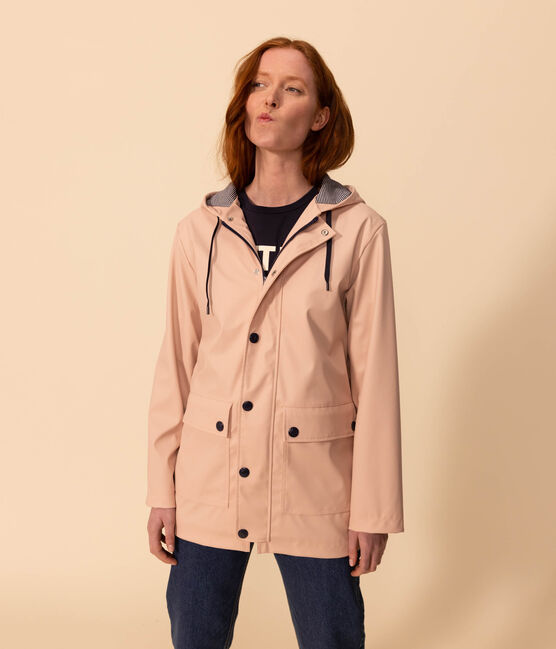 Chubasquero emblemático unisex rosa SALINE