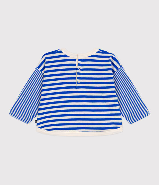 Camiseta de manga larga de algodón a rayas para bebé PERSE/ AVALANCHE