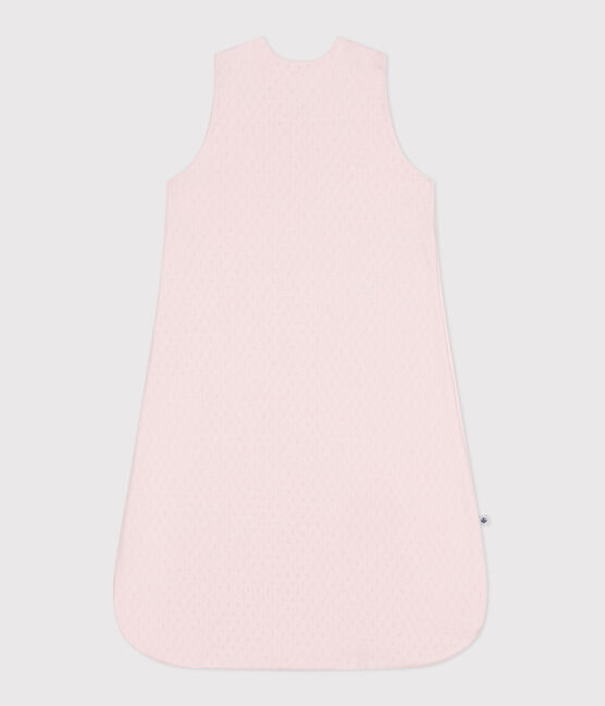 Saco de dormir para bebé en algodón liso TOG 0.5 rosa FLEUR